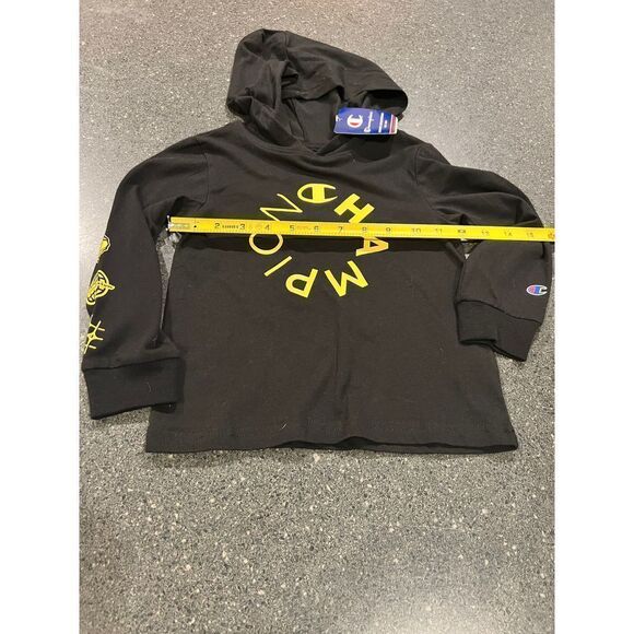 Champion toddler lightweight hoodie size 4 - Picture 6 of 9